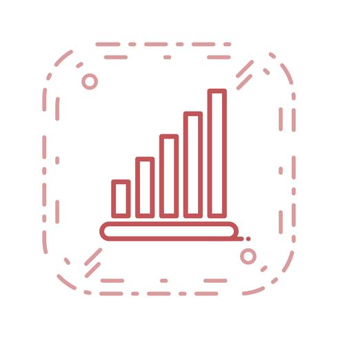 Icône de statistiques vectorielles vecteur