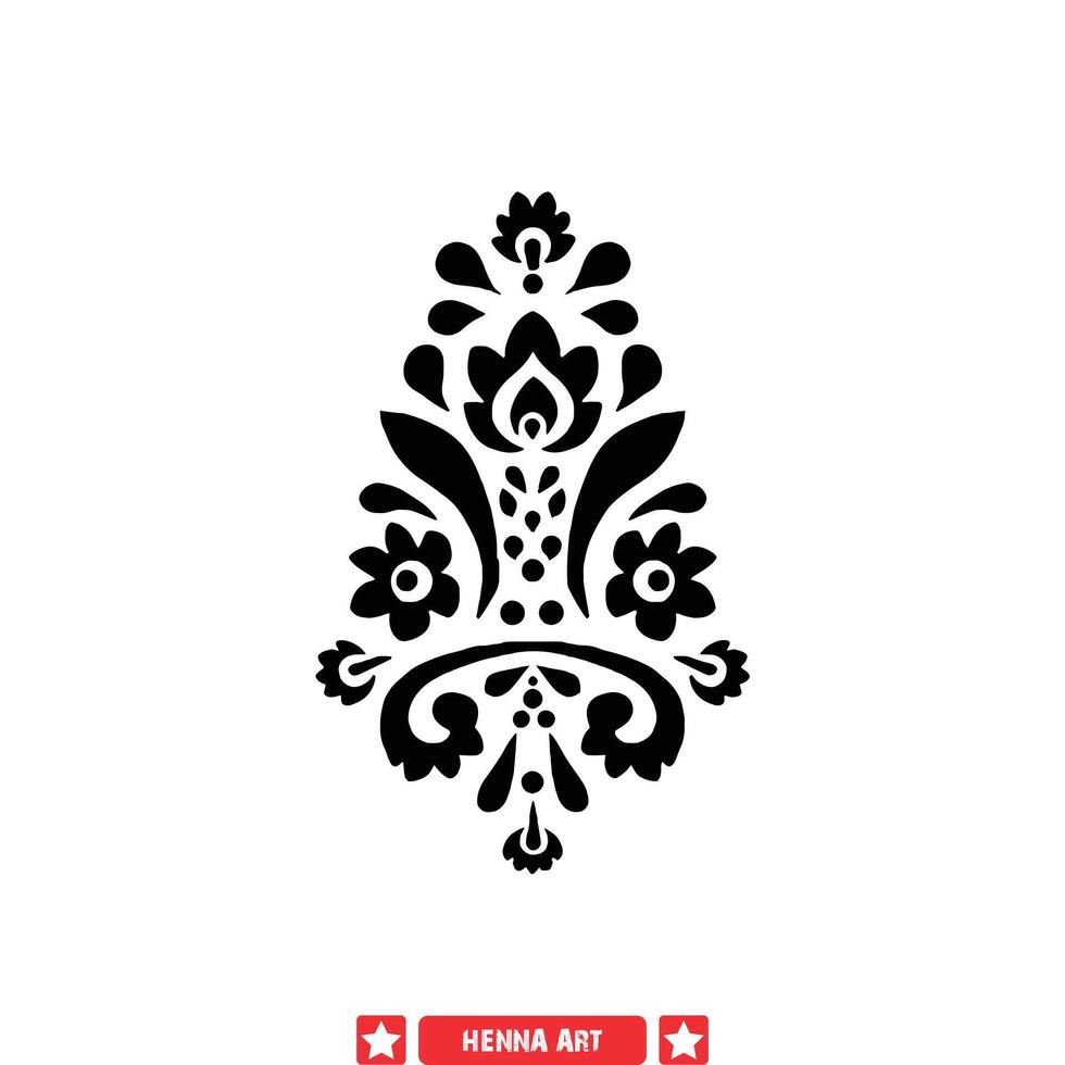 mystique henné art vecteur graphique enchanteur silhouettes pour divers conception Besoins