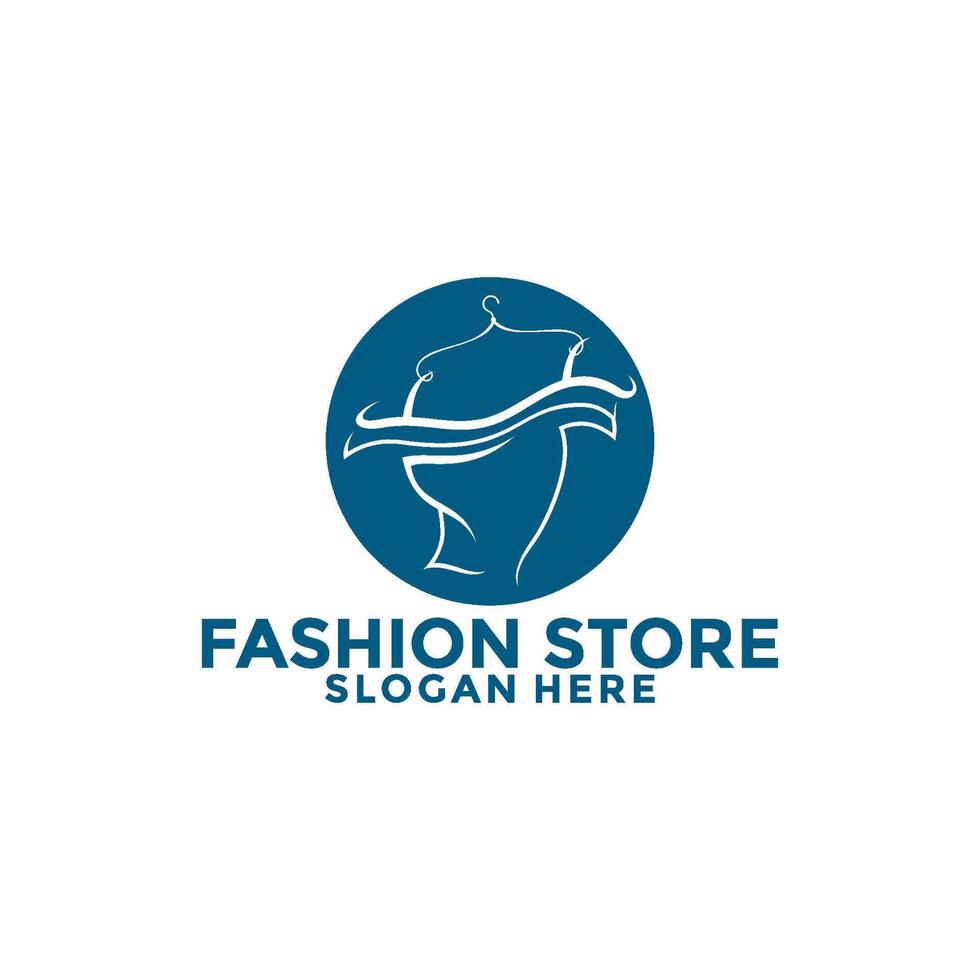 femmes robe beauté mode magasin logo vecteur, mode boutique logo conception modèle vecteur