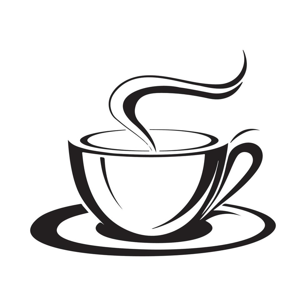café magasin logo vecteur conception modèle graphique