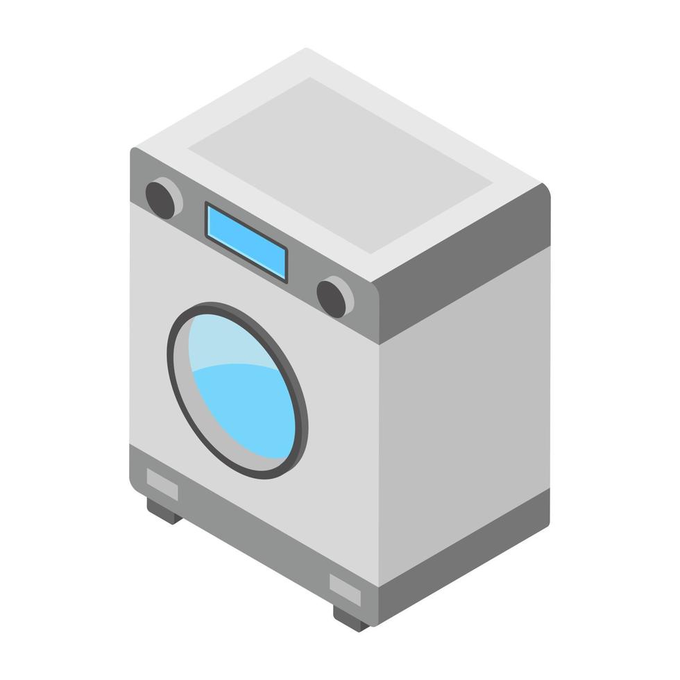 concepts de machine à laver vecteur