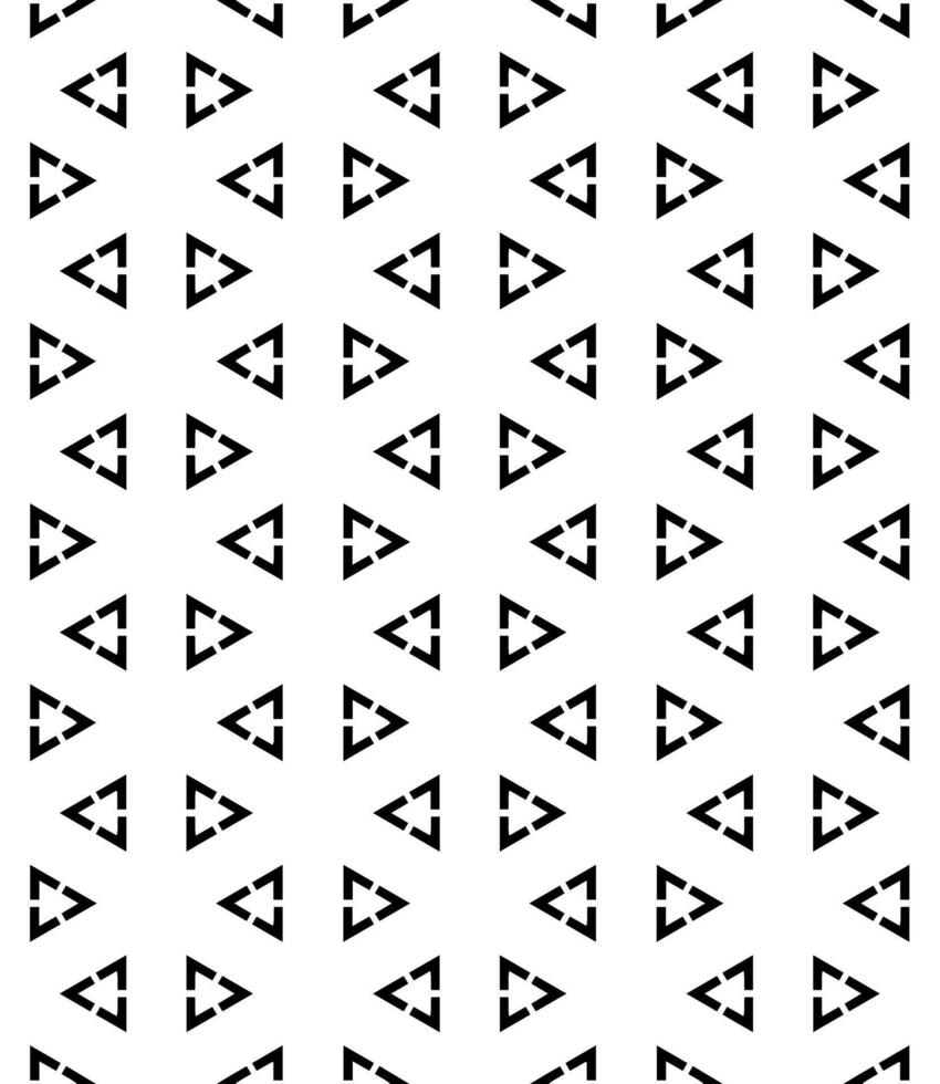 motif abstrait sans couture noir et blanc. arrière-plan et toile de fond. conception ornementale en niveaux de gris. vecteur