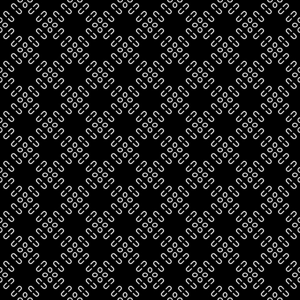 motif abstrait sans couture noir et blanc. arrière-plan et toile de fond. conception ornementale en niveaux de gris. vecteur