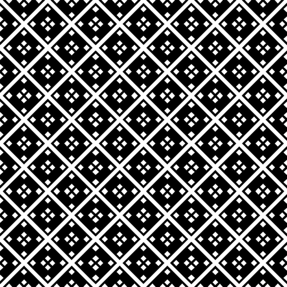 motif abstrait sans couture noir et blanc. arrière-plan et toile de fond. conception ornementale en niveaux de gris. vecteur