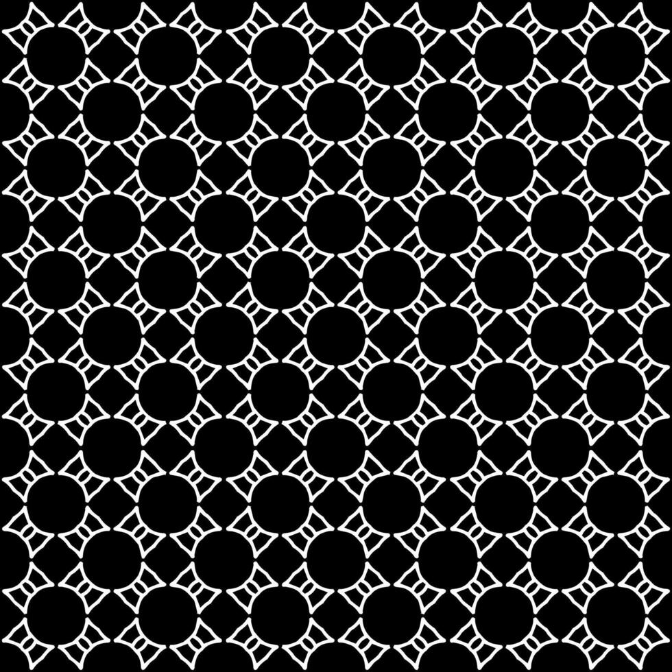 motif abstrait sans couture noir et blanc. arrière-plan et toile de fond. conception ornementale en niveaux de gris. vecteur