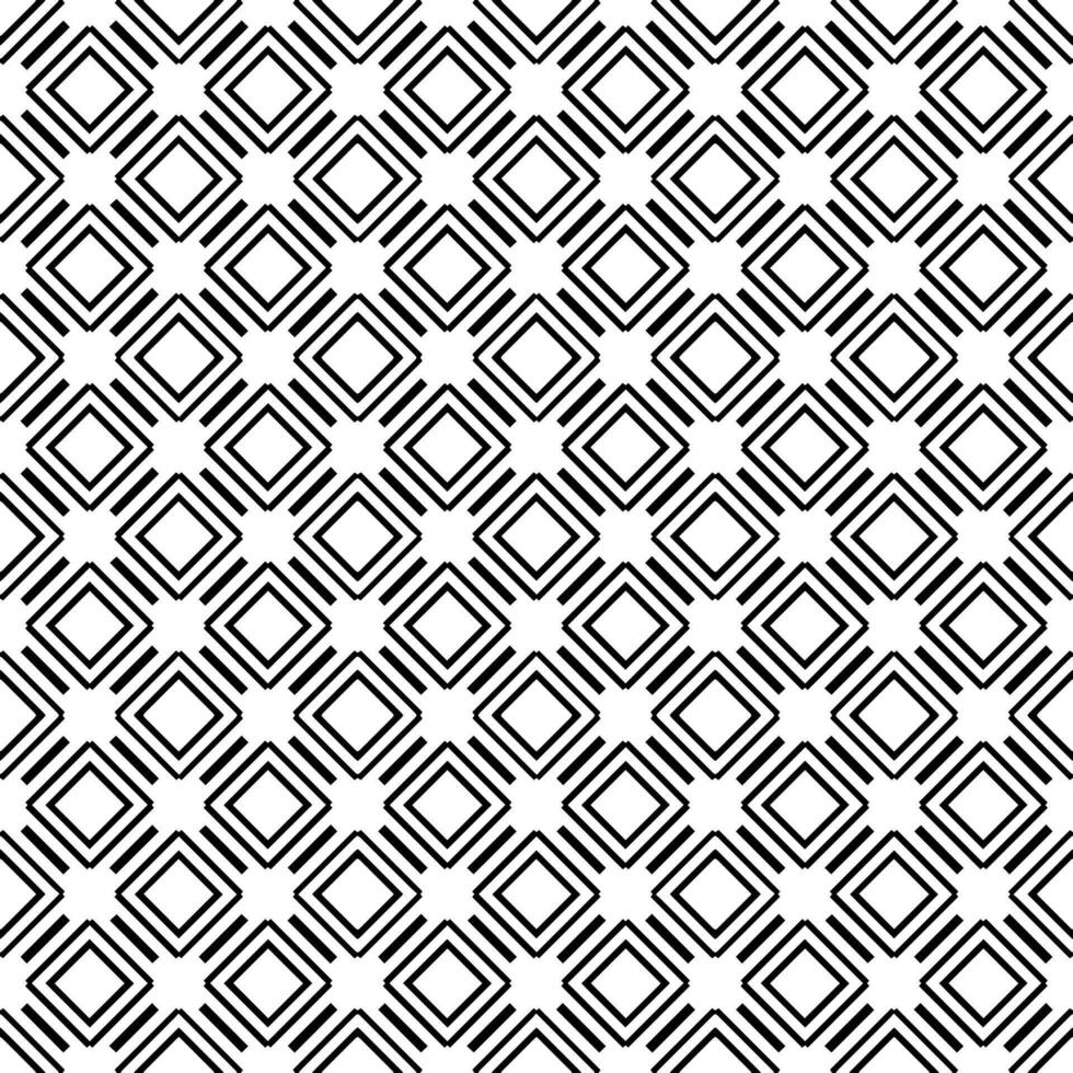 motif abstrait sans couture noir et blanc. arrière-plan et toile de fond. conception ornementale en niveaux de gris. vecteur