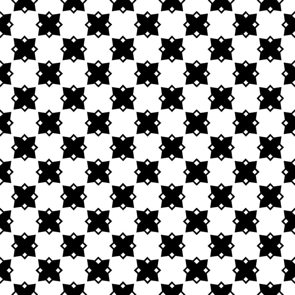 motif abstrait sans couture noir et blanc. arrière-plan et toile de fond. conception ornementale en niveaux de gris. vecteur