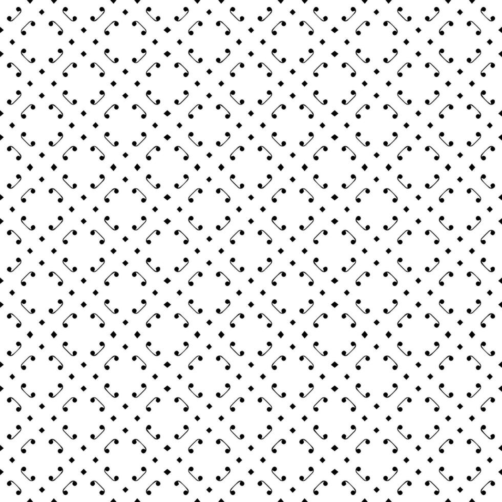 motif abstrait sans couture noir et blanc. arrière-plan et toile de fond. conception ornementale en niveaux de gris. vecteur