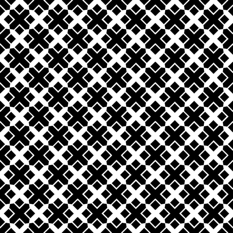 motif abstrait sans couture noir et blanc. arrière-plan et toile de fond. conception ornementale en niveaux de gris. vecteur