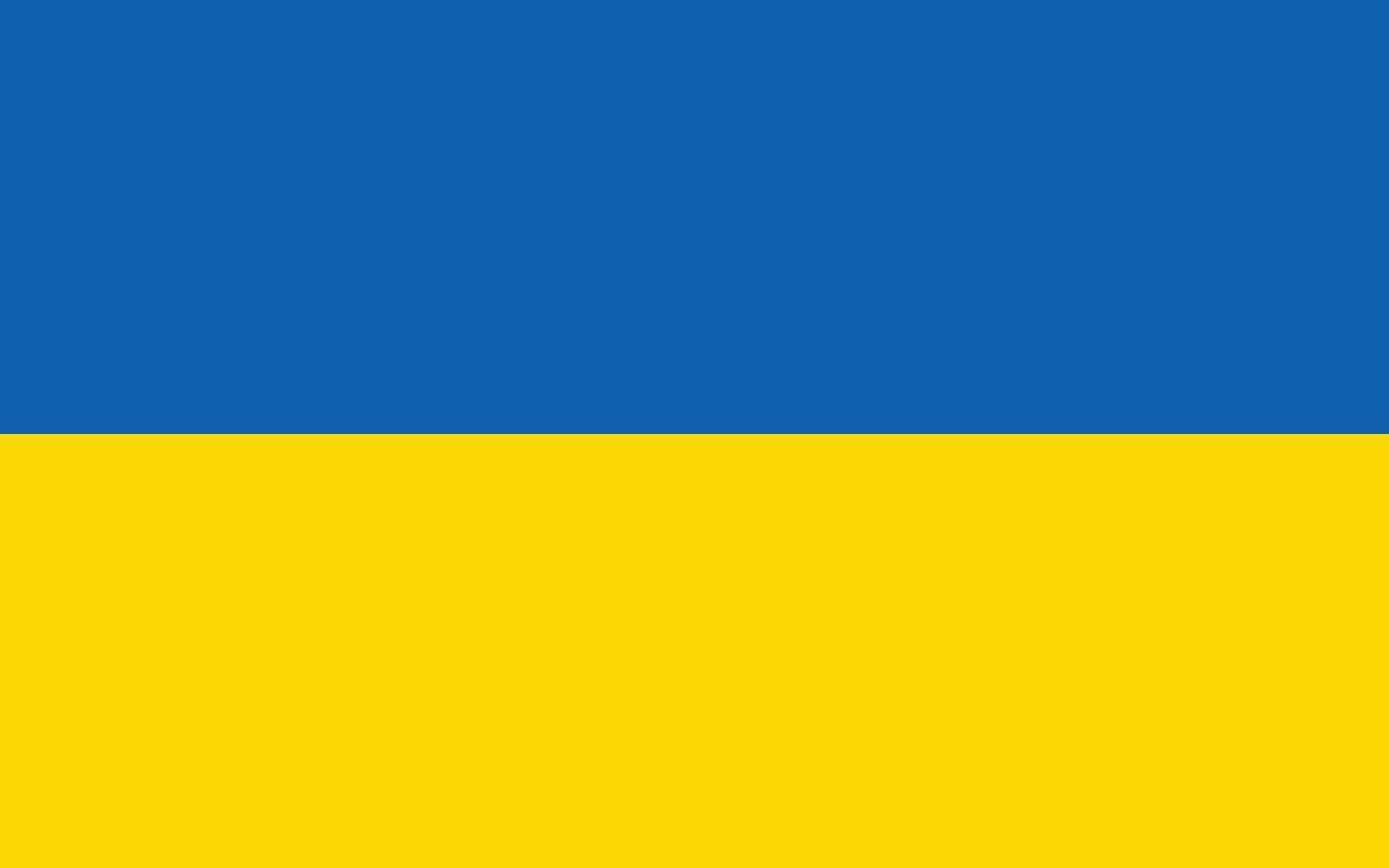 Ukraine drapeau vecteur illustration. Ukraine nationale drapeau.