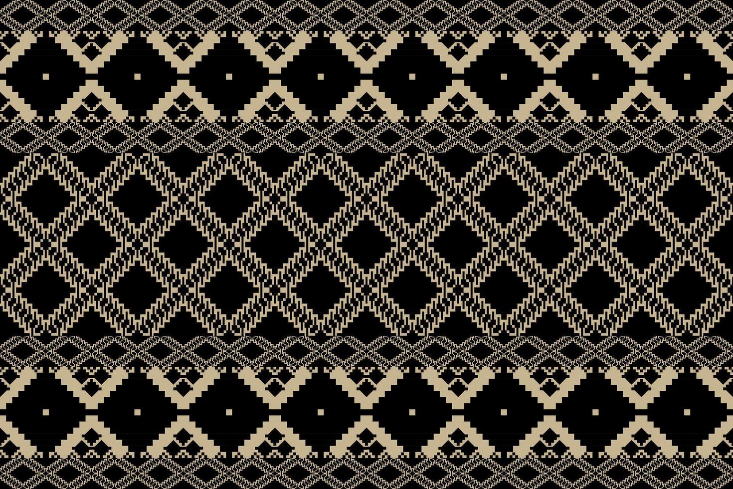 navajo tribal vecteur sans couture modèle. originaire de américain ornement. ethnique Sud occidental décor style. boho géométrique ornement. pixel sans couture modèle. mexicain couverture, tapis. tissé tapis illustration.