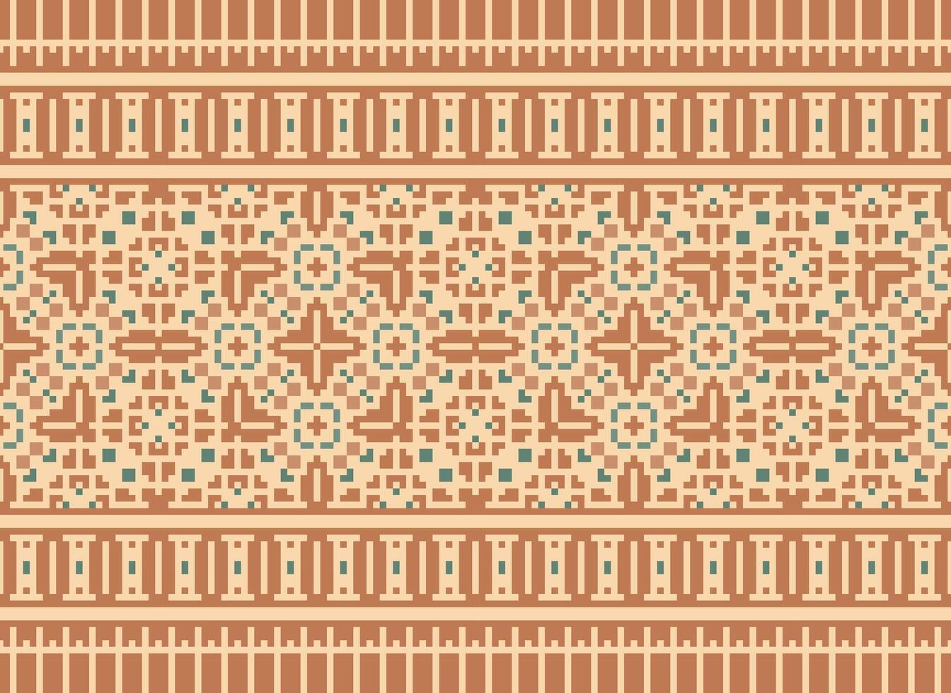 pixel ethnique modèle vecteur Contexte. sans couture modèle traditionnel, conception pour arrière-plan, fond d'écran, batique, tissu, tapis, vêtements, emballage, et textile.ethnique modèle vecteur illustration.