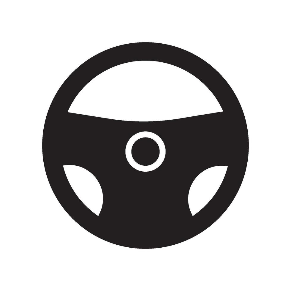 logo du volant vecteur