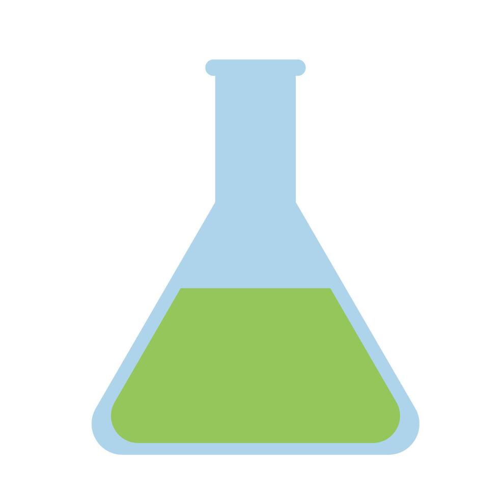 Triangle forme chimie verre bouteille vecteur