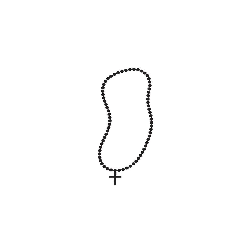 prière perles logo vecteur
