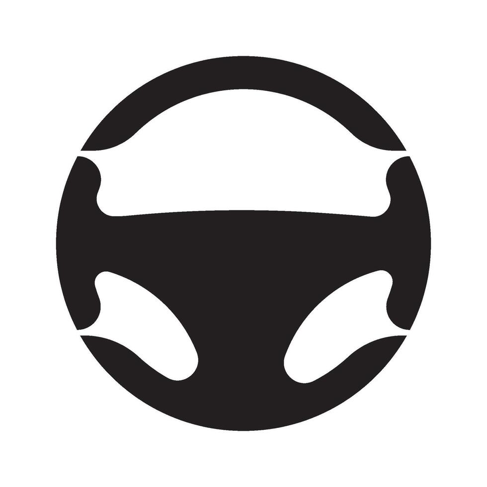 logo du volant vecteur