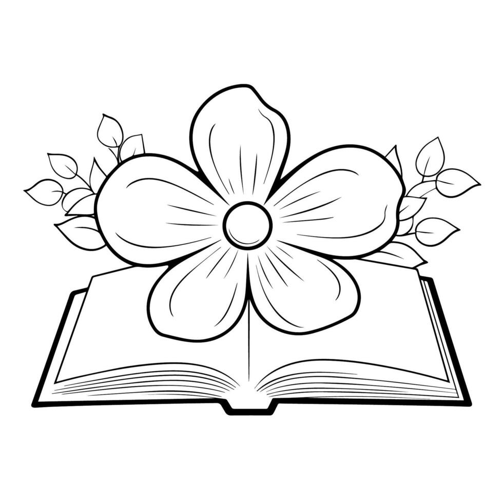 immerger votre dessins dans connaissance avec une livre contour icône vecteur, idéal pour polyvalent et littéraire applications. vecteur