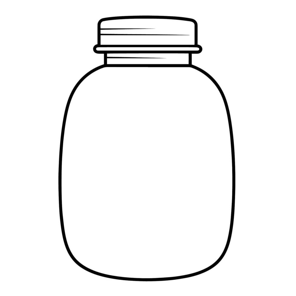 élégant shampooing bouteille contour icône dans vecteur format pour cosmétique conceptions.