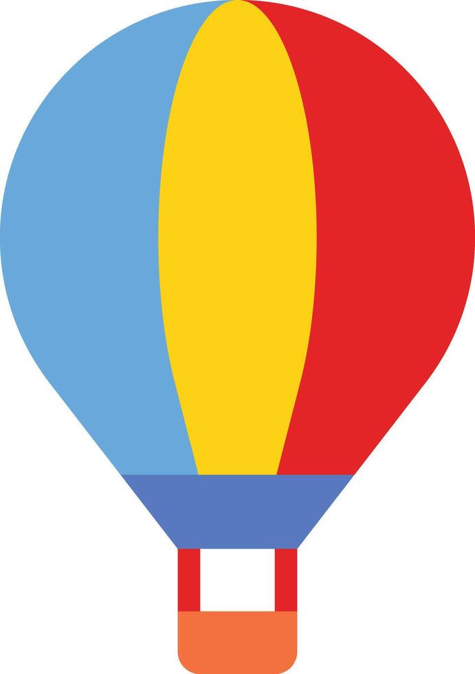 chaud air ballon agrafe art vecteur