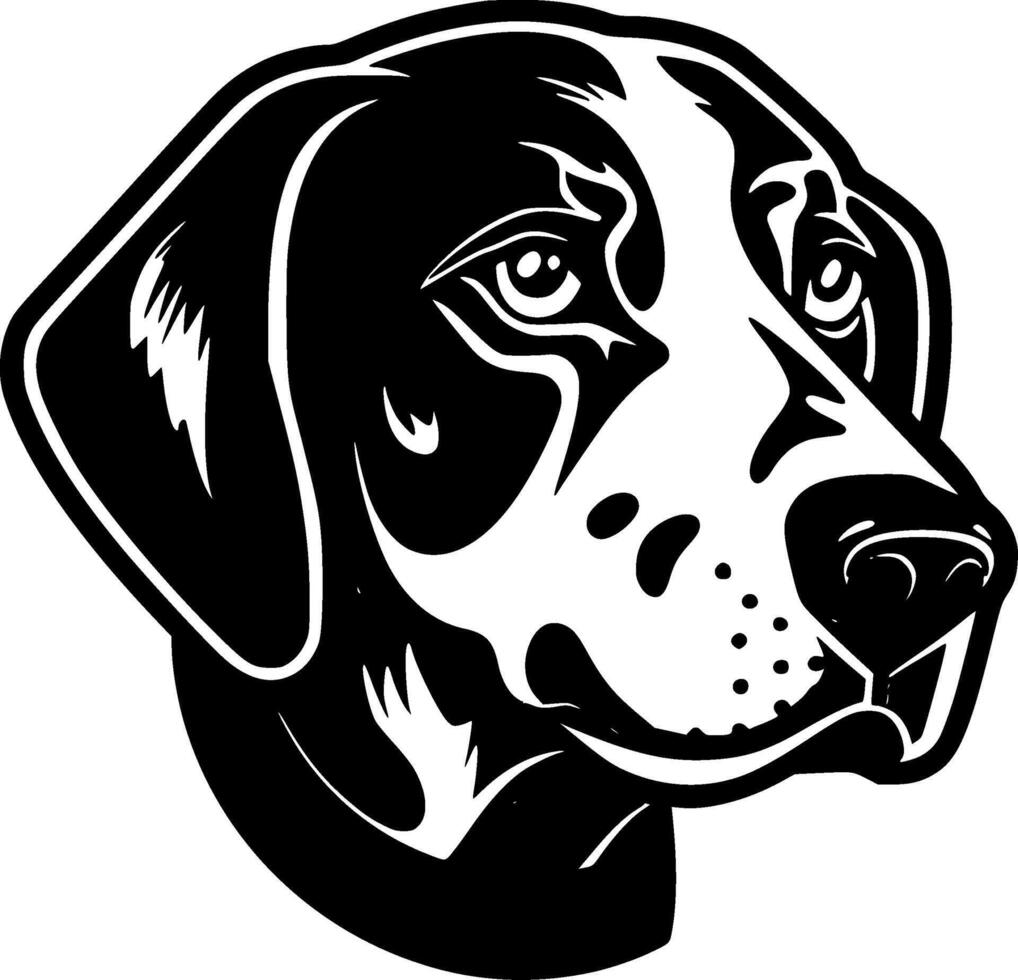 dalmatien - minimaliste et plat logo - vecteur illustration