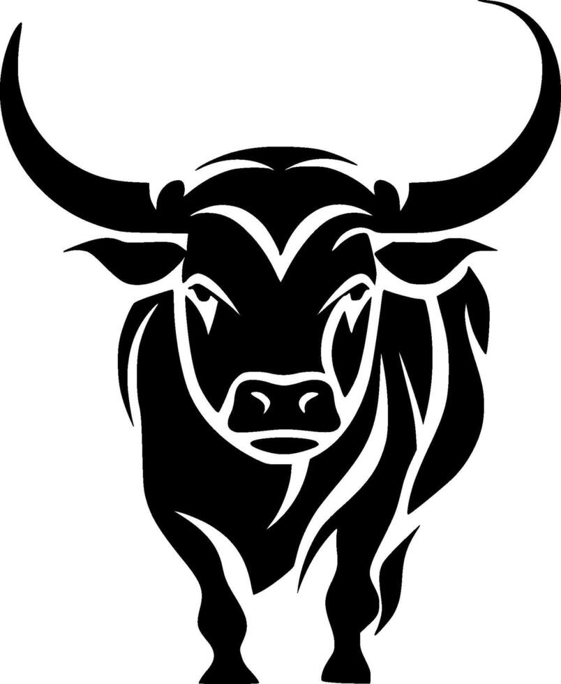 taureau - haute qualité vecteur logo - vecteur illustration idéal pour T-shirt graphique