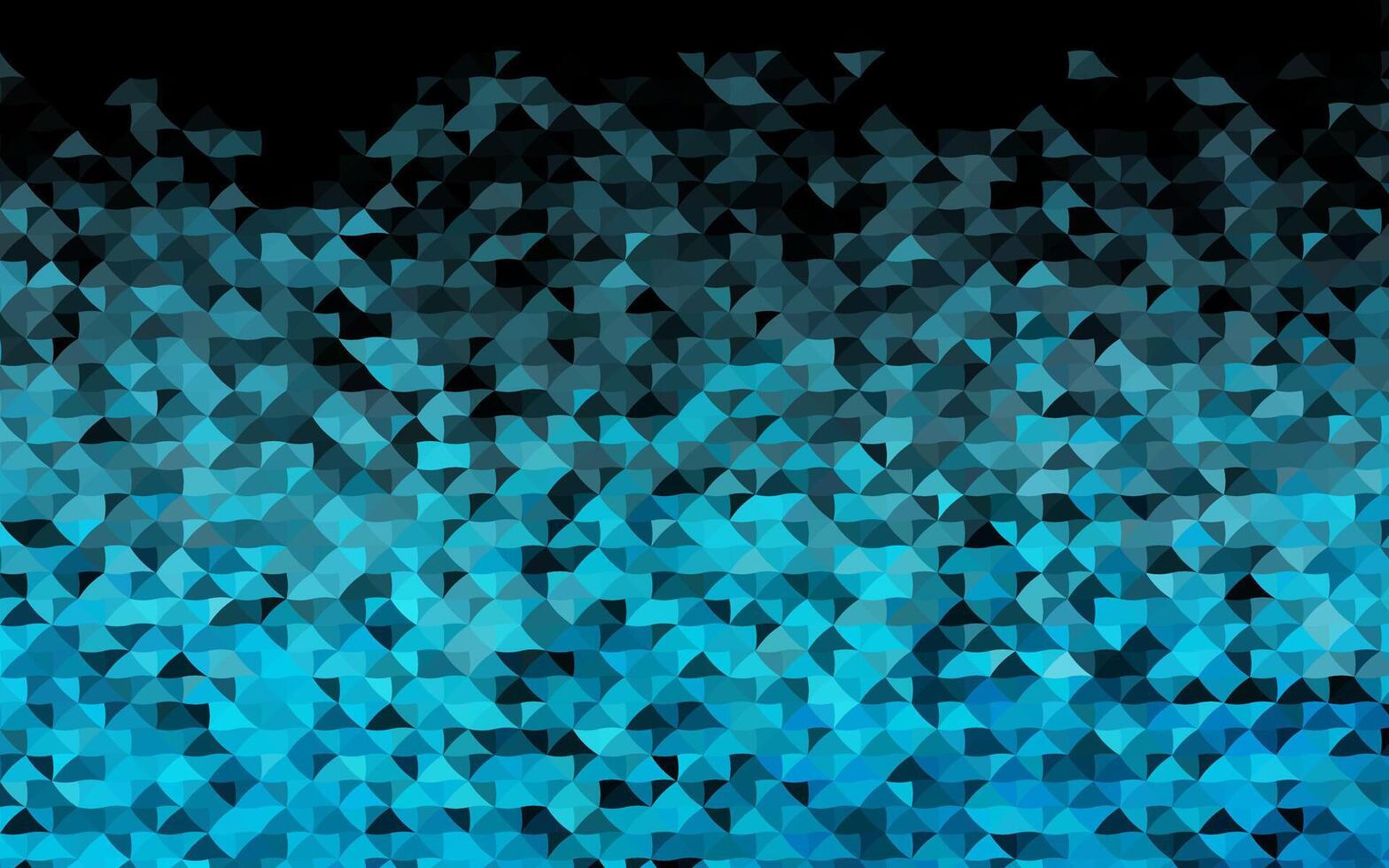 disposition de vecteur bleu foncé avec des lignes, des triangles.