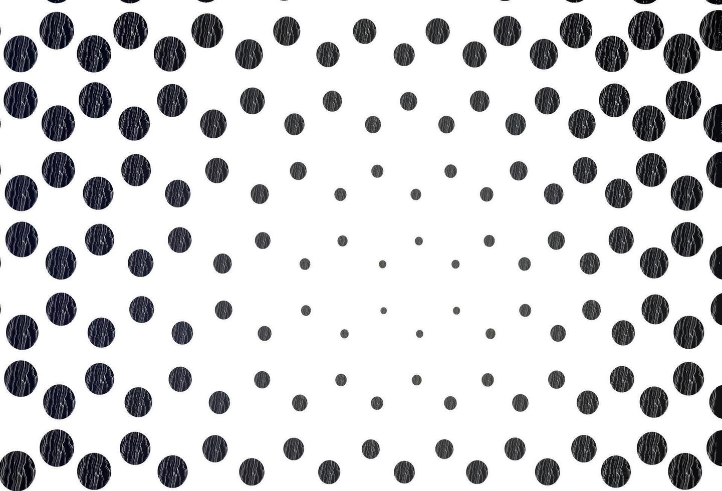 modèle vectoriel noir clair avec des cercles.