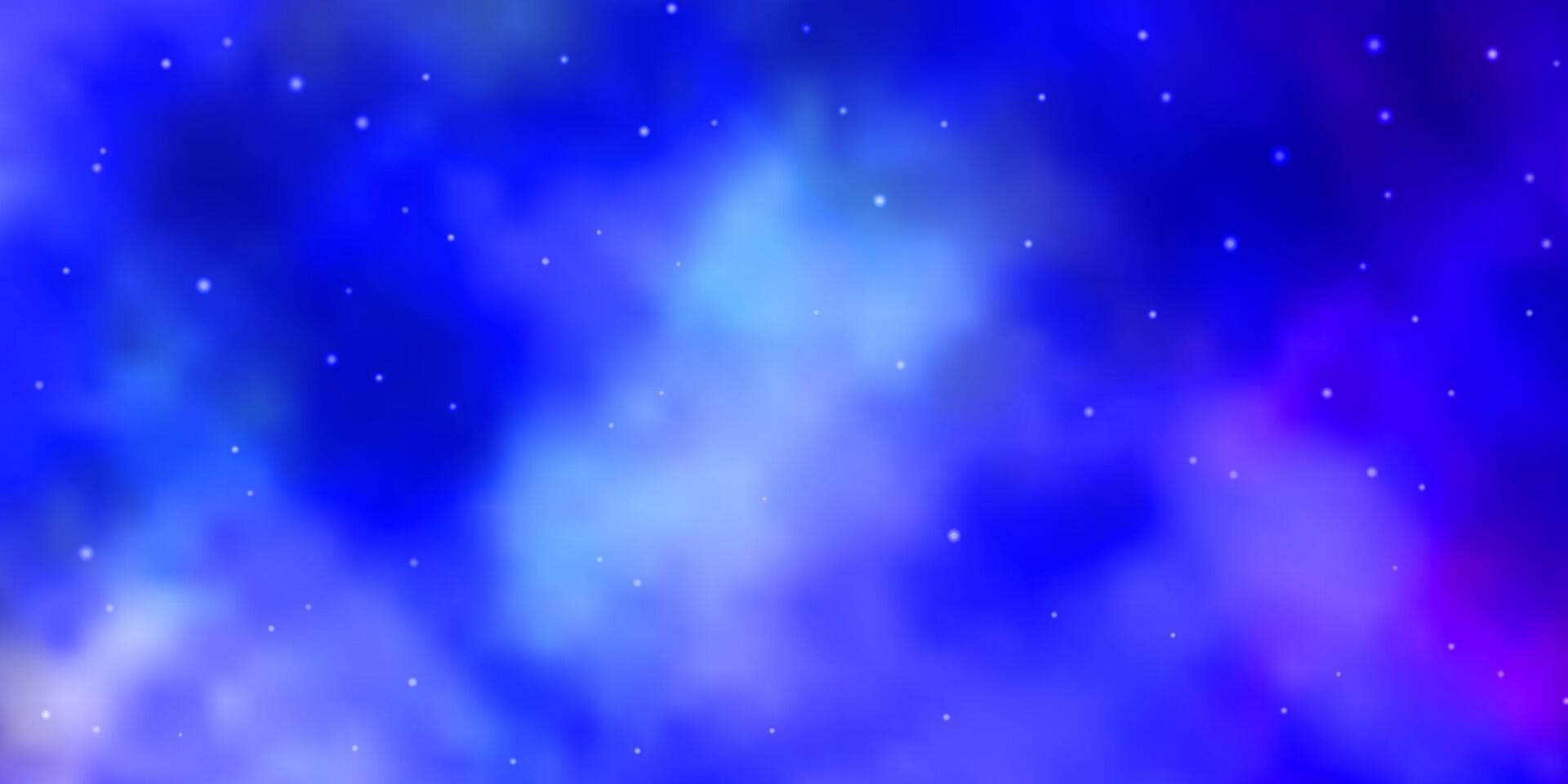 disposition de vecteur rose foncé, bleu avec des étoiles brillantes.