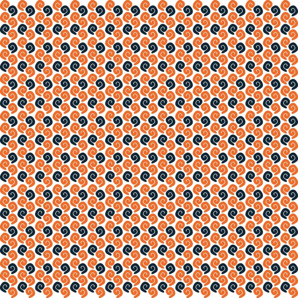 abstrait noir et Orange vecteur modèle avec cercles