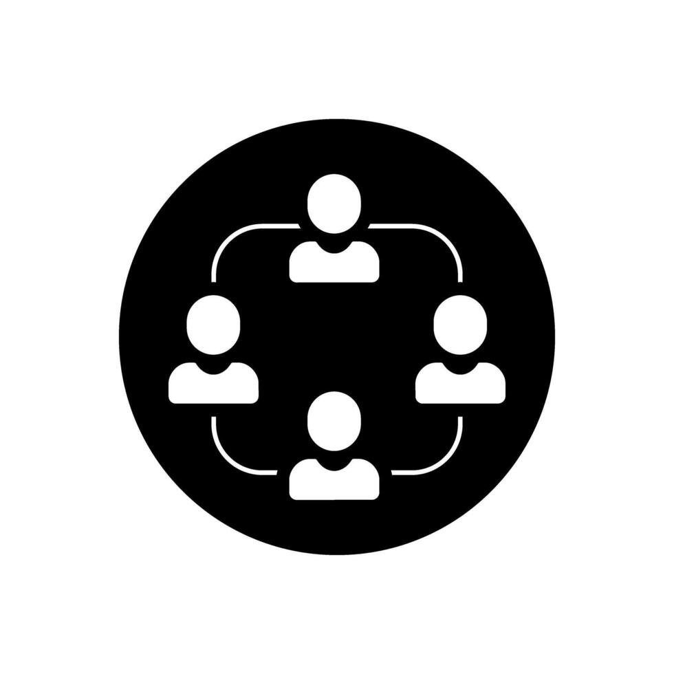 référence programme icône vecteur. référence illustration signe. équipe symbole. la gestion logo. vecteur