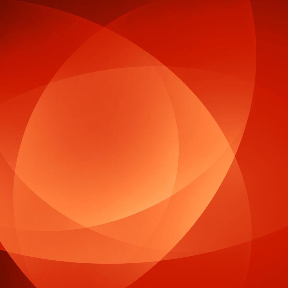 rouge abstrait Contexte avec chevauchement cercles vecteur