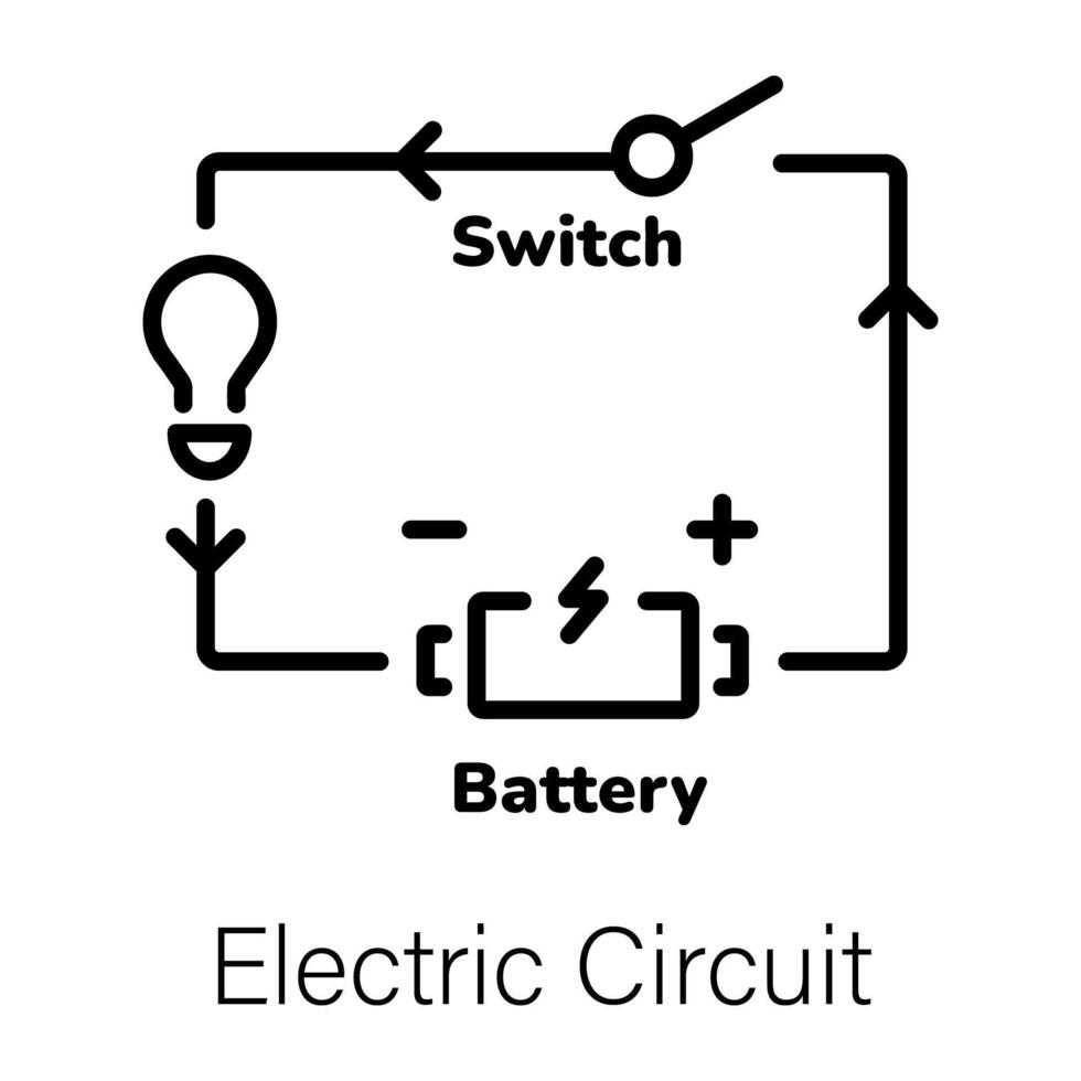 branché électrique circuit vecteur
