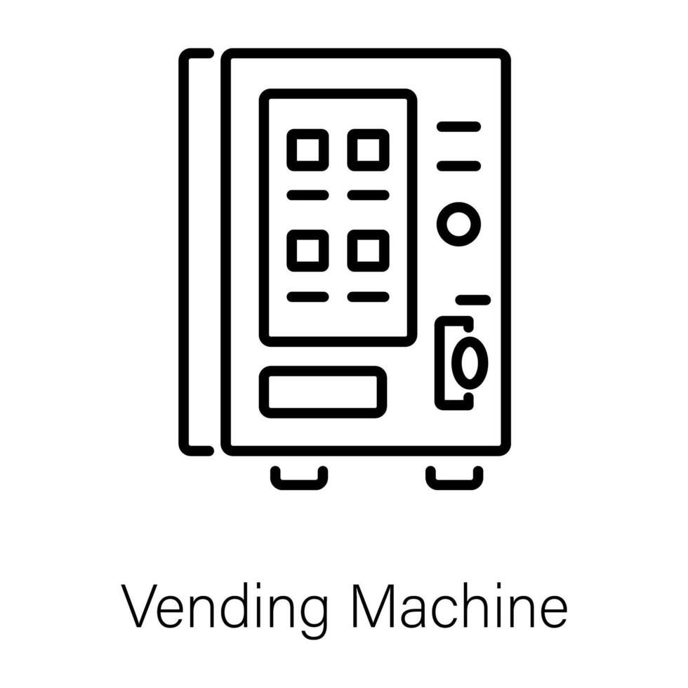 branché vente machine vecteur