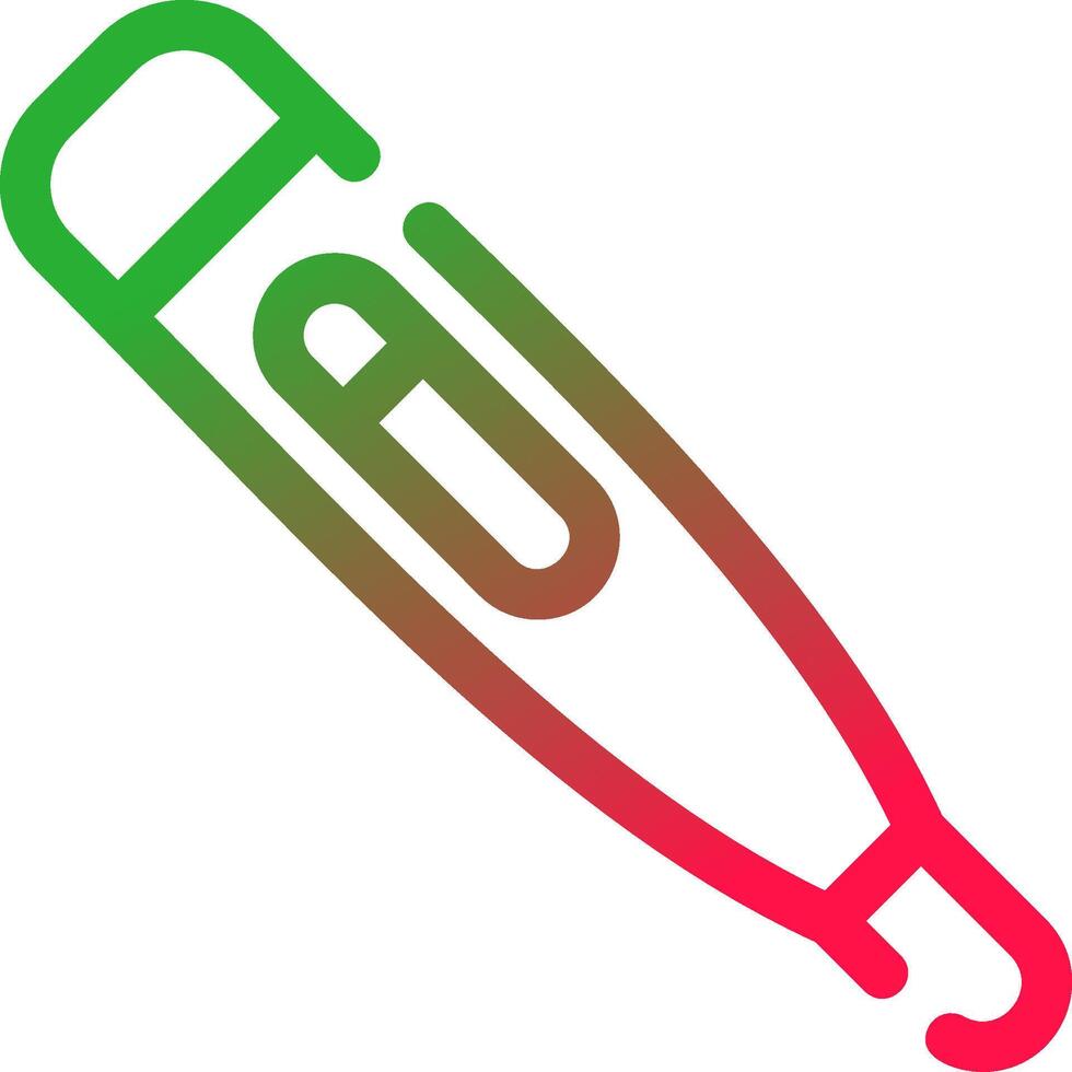 conception d'icône créative thermomètre vecteur