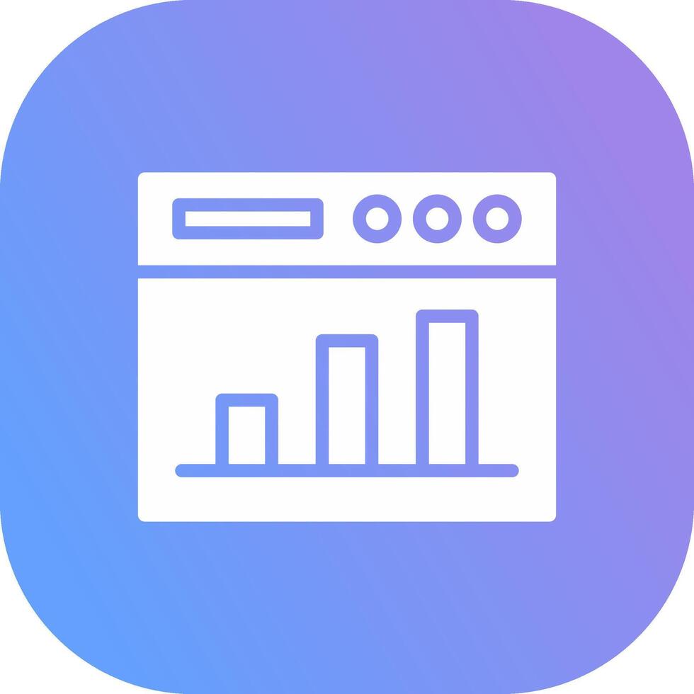 conception d'icône créative d'analyse vecteur