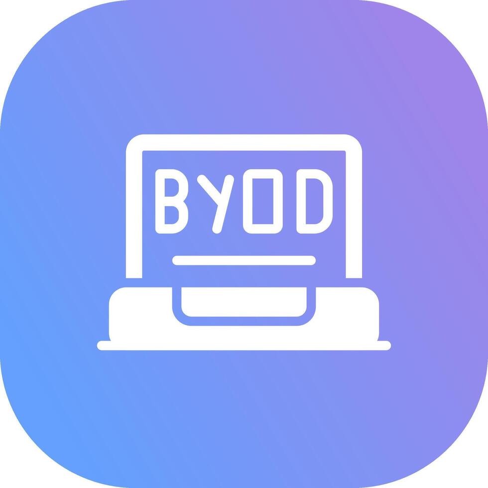 byod tour Créatif icône conception vecteur