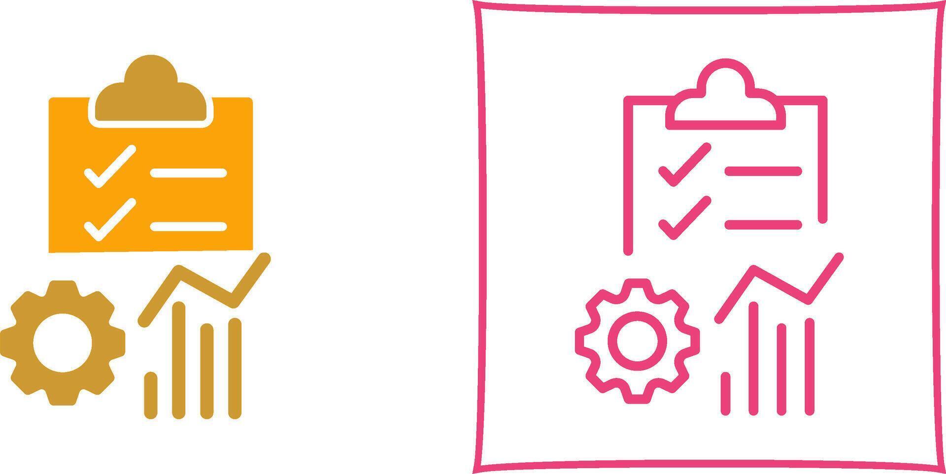 icône de vecteur de diagramme