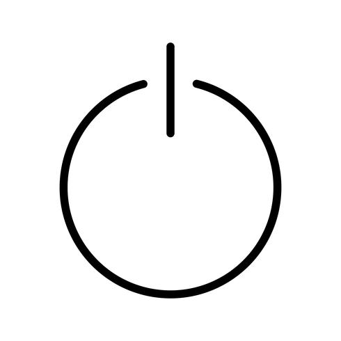 Déconnexion icône illustration vectorielle vecteur