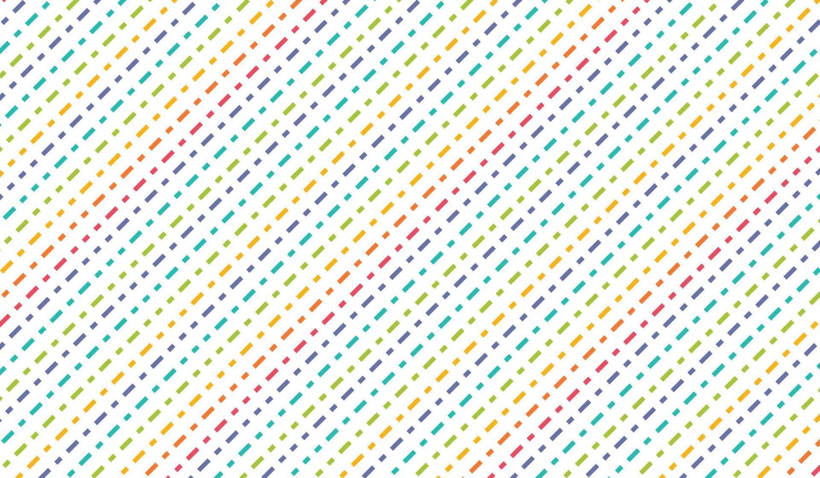 motif harmonieux oblique avec lignes de couleur et contour vecteur