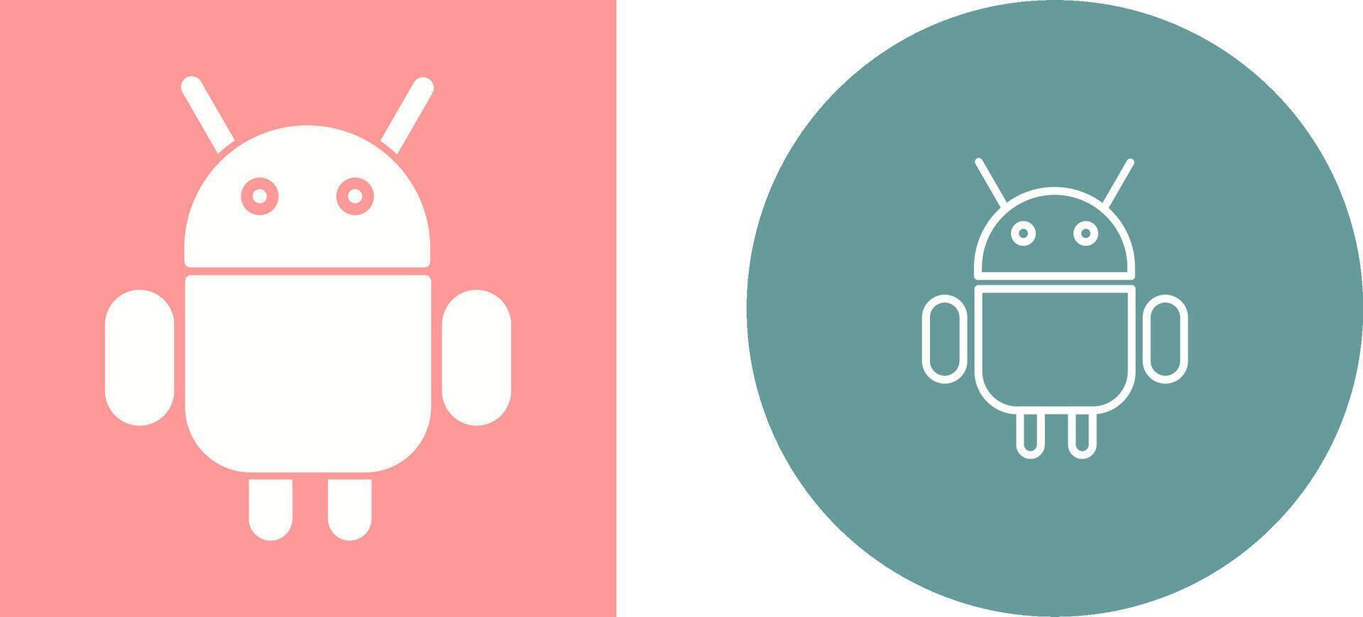 Android logo vecteur icône