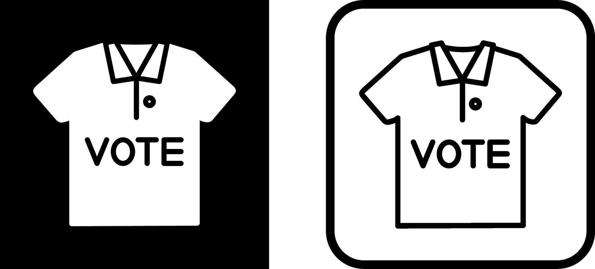 icône de vecteur de t-shirt