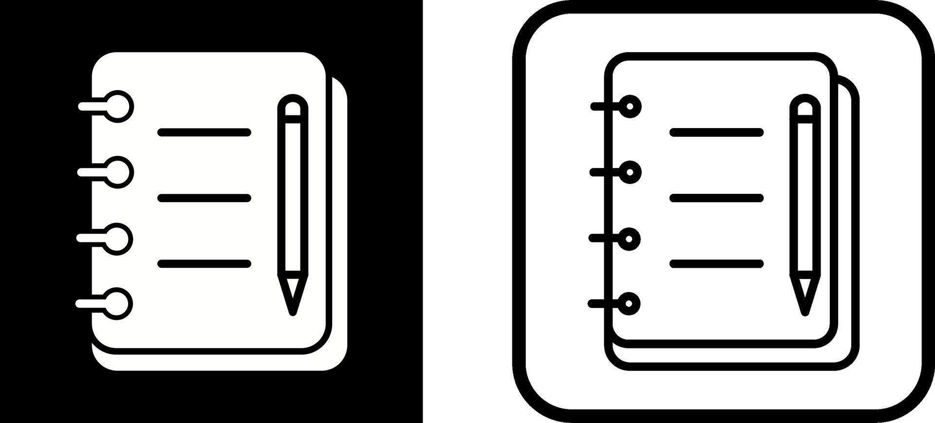 icône de vecteur de journal