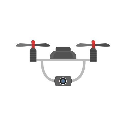 Icône de drone de vecteur