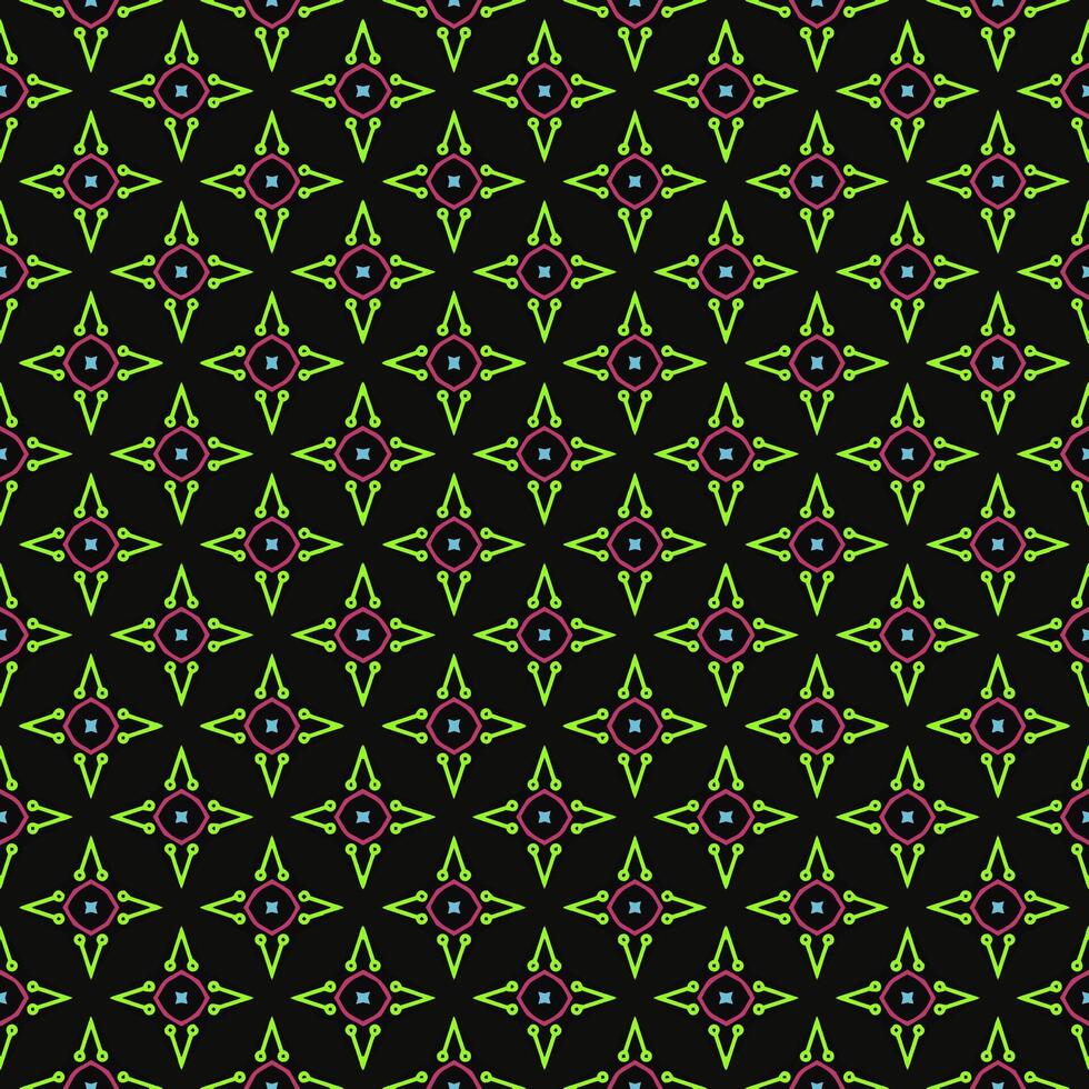 motif abstrait sans couture multicolore. arrière-plan et toile de fond. multicolore. conception ornementale colorée. ornements en mosaïque colorée. illustration graphique vectorielle. vecteur