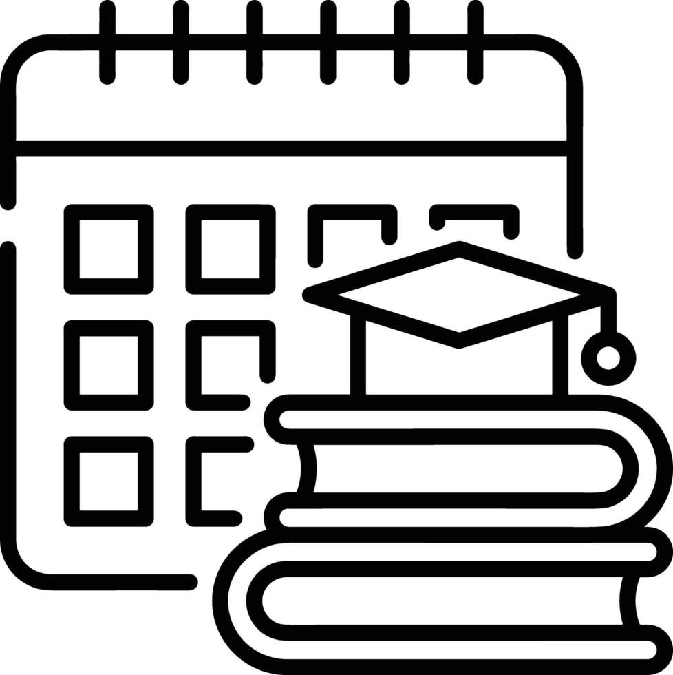 calendrier icône symbole vecteur image