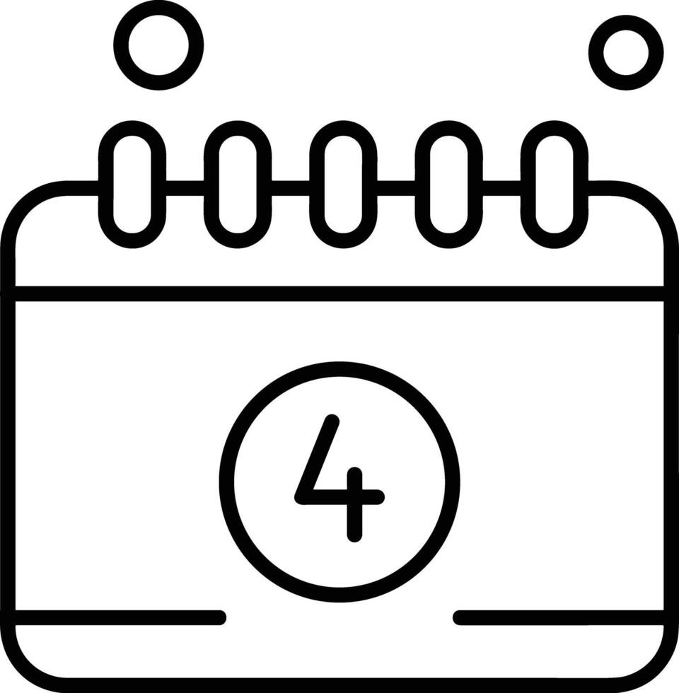 calendrier icône symbole vecteur image