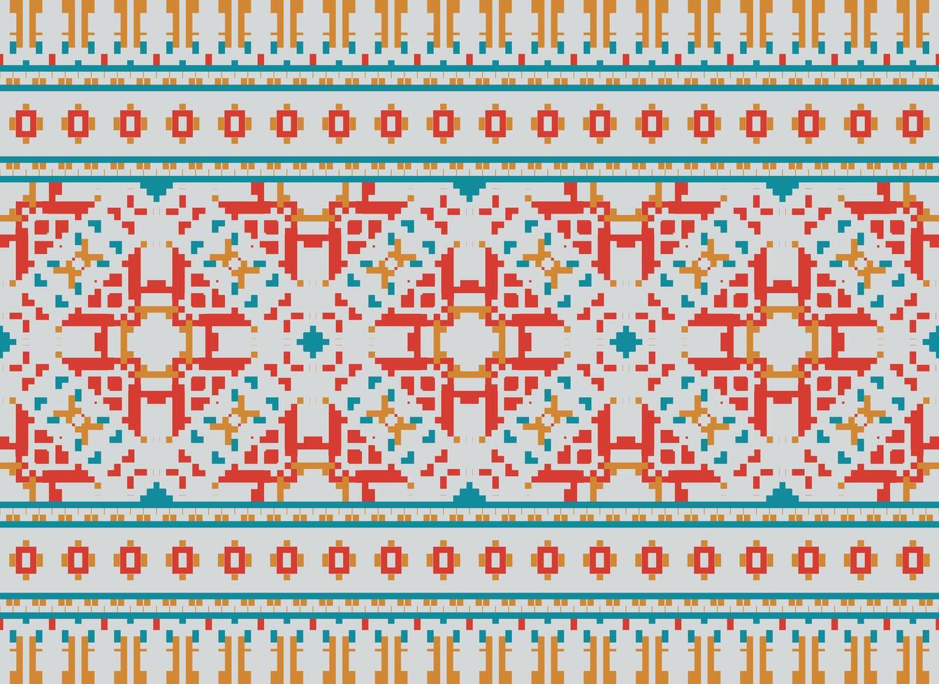 traverser point. pixels. géométrique ethnique Oriental sans couture modèle traditionnel Contexte. style aztèque abstrait vecteur illustration. conception pour textile, rideau, tapis, fond d'écran, vêtements, emballage