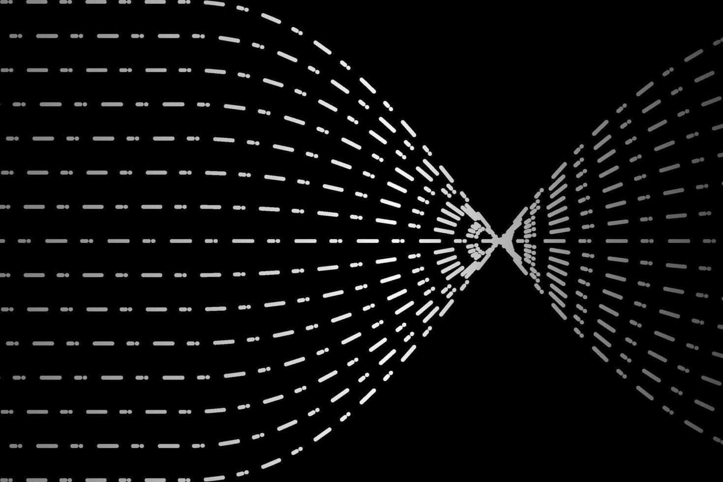 minimal abstrait ligne futuriste technologie Contexte. vecteur numérique art bannière conception