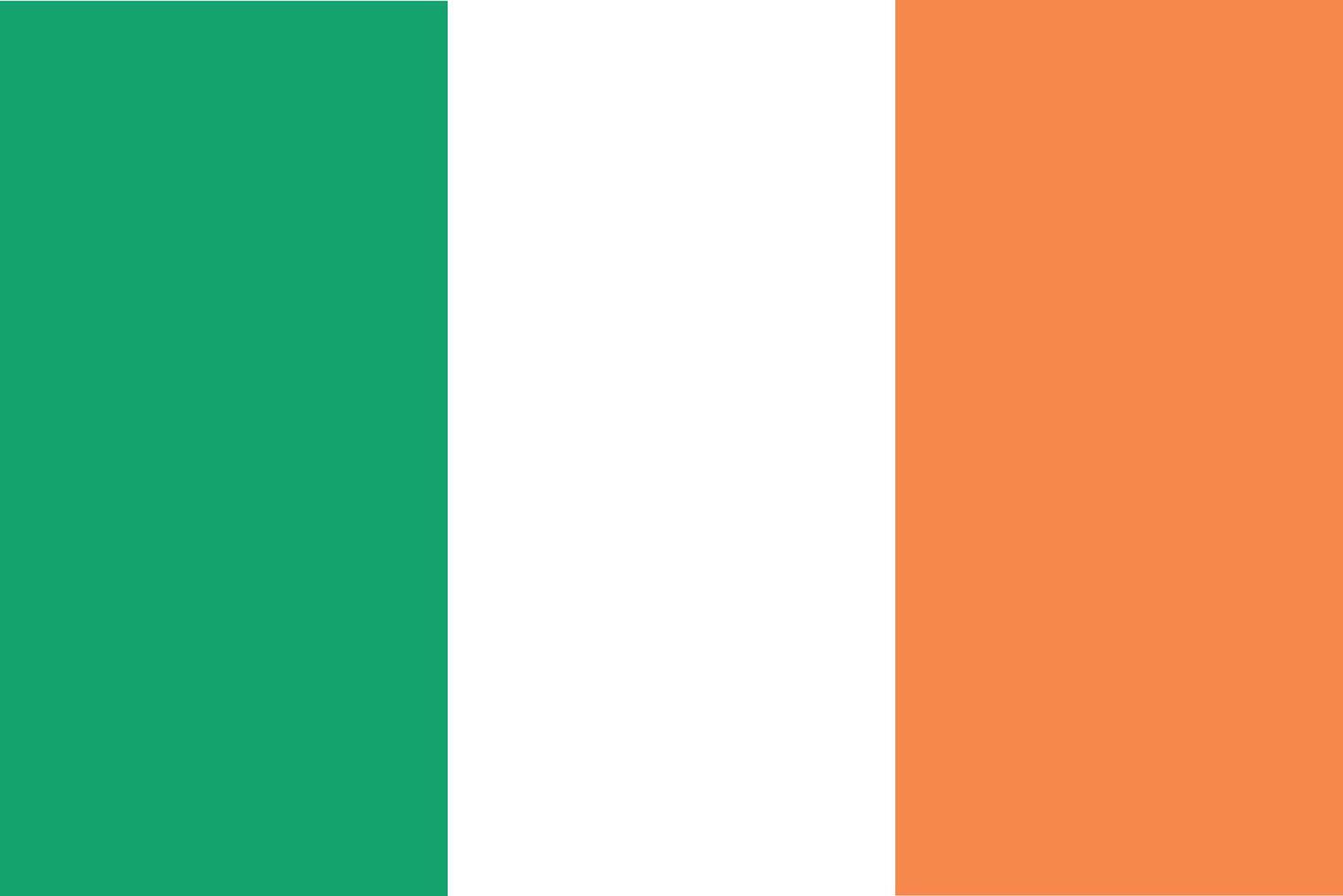 irlandais drapeau conception, patriotique concept vecteur