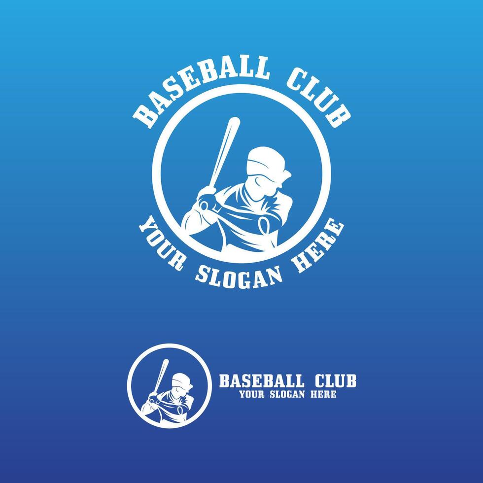 base-ball logo vecteur, base-ball insigne,sport logo, équipe identité, vecteur illustration. adapté pour utilisation comme une des sports club ou communauté logo